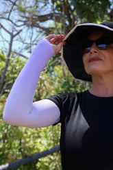 Sun Protection - Seamless Glove - Lavender Haze