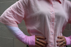 Sun Protection - Seamless Glove - Strawberries + Cream