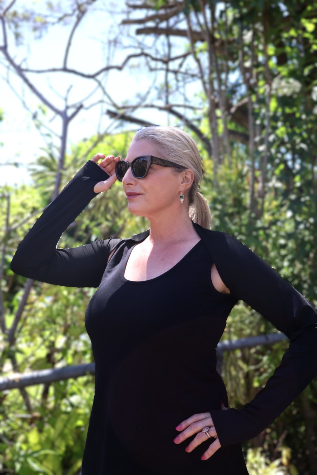 Bolero Sun Wrap - Black