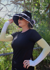 Sun Protection - Seamless Glove - Lemon Meringue