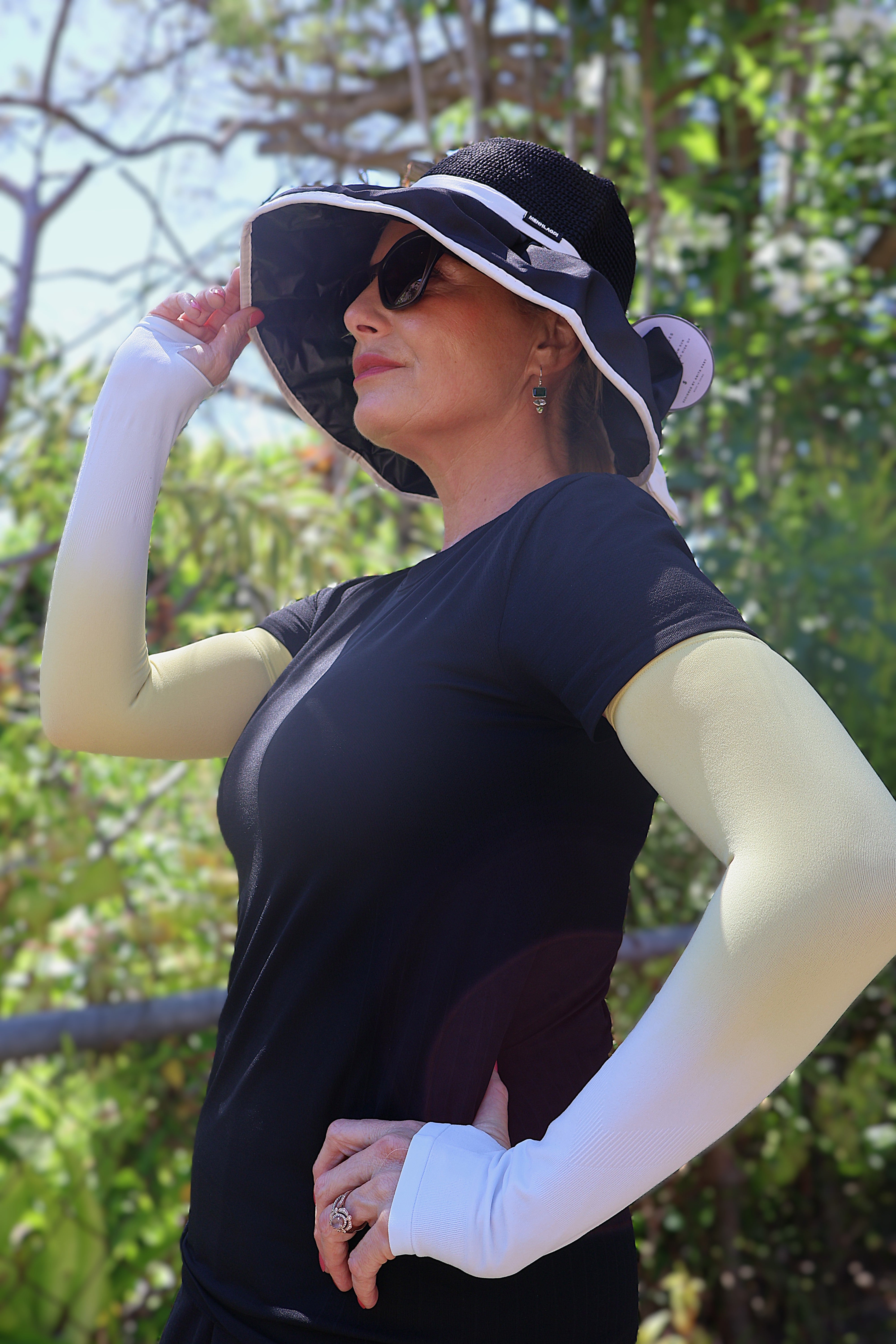 Sun Protection - Seamless Glove - Lemon Meringue