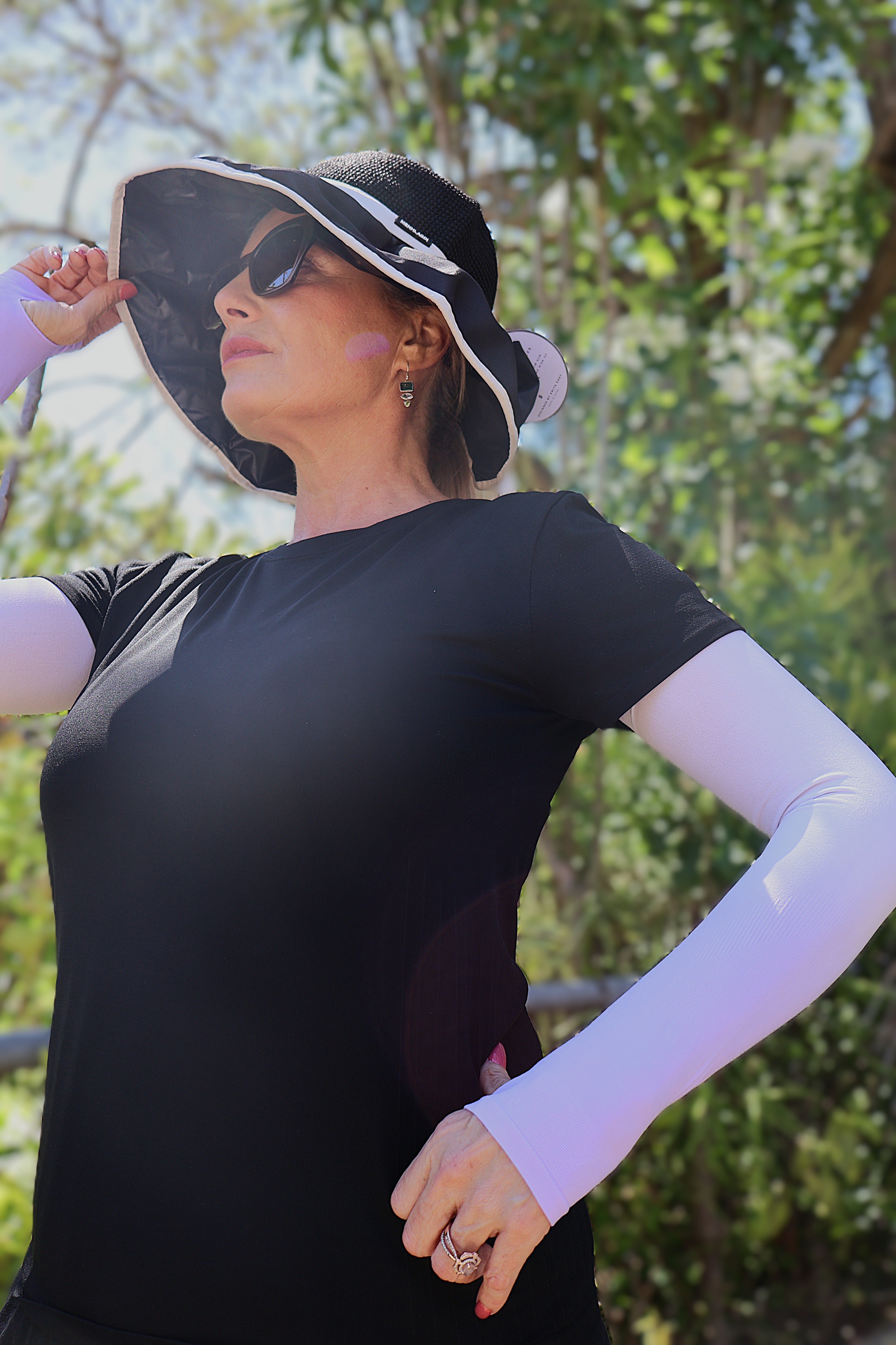 Sun Protection - Seamless Glove - Lavender Haze