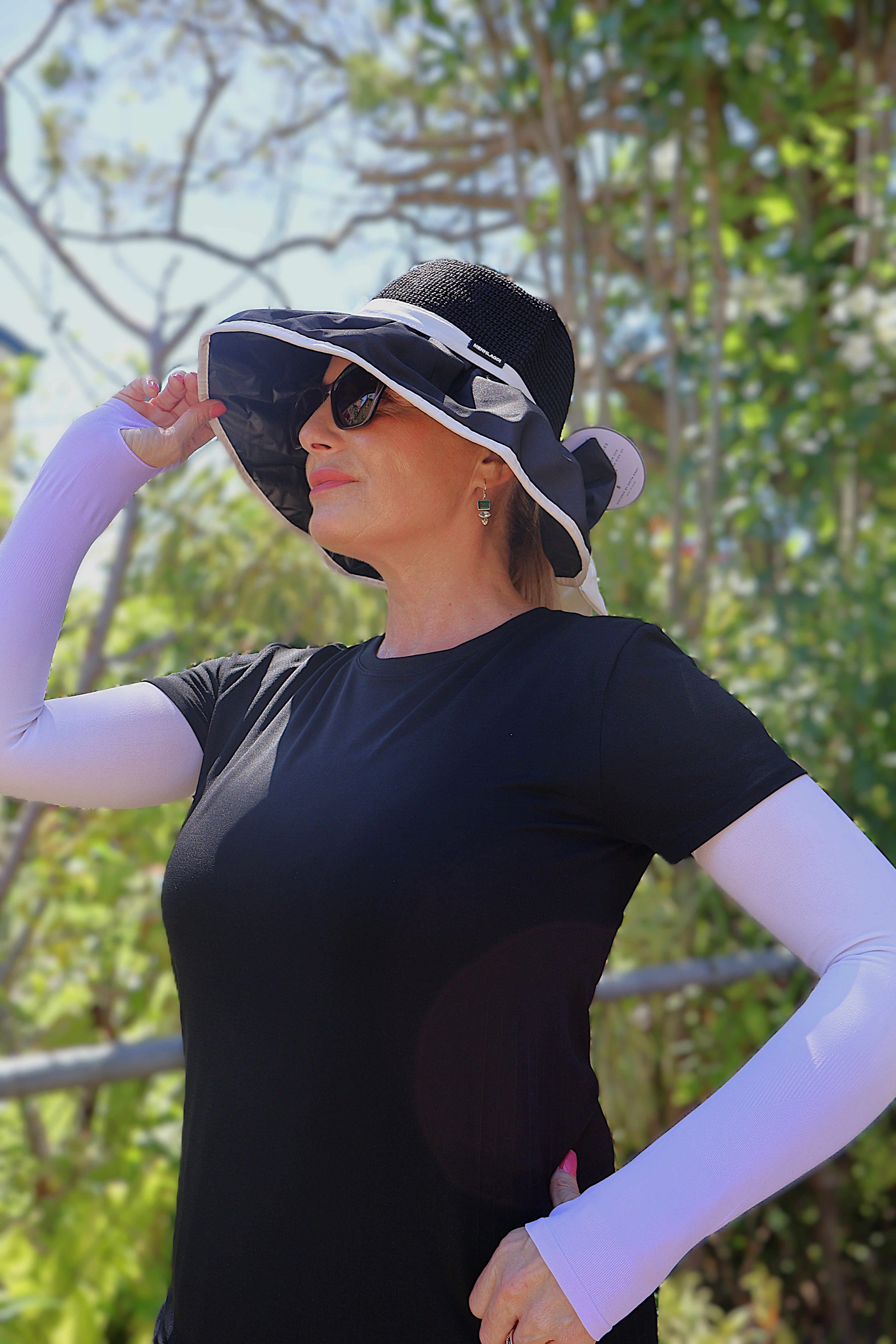Sun Protection - Seamless Glove - Lavender Haze