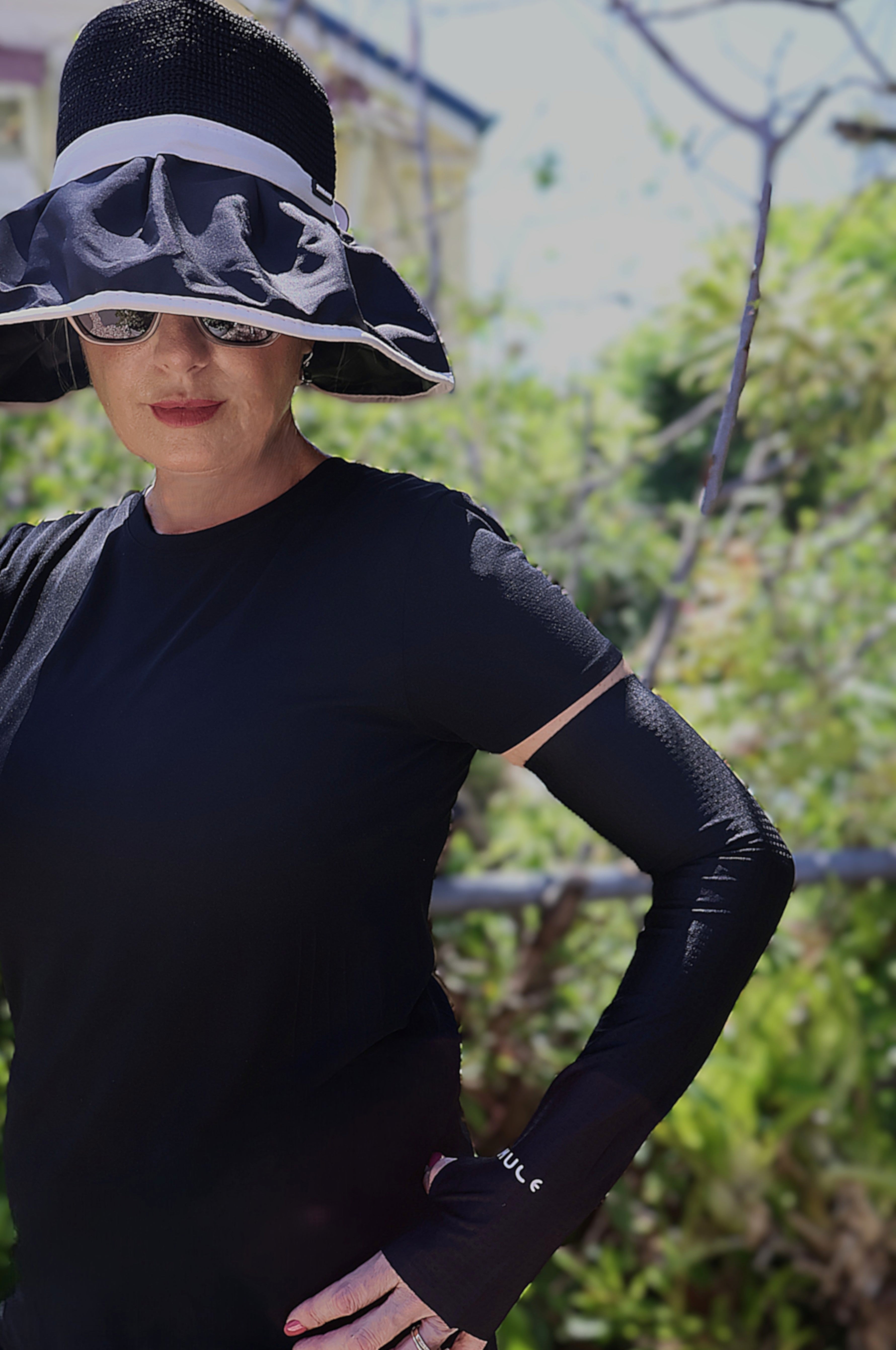 Sun Protection - Glove - Square Black