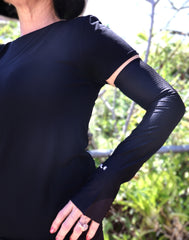 Sun Protection - Glove - Square Black