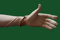 SunSafe UV blocking sleeve with gloved fingers