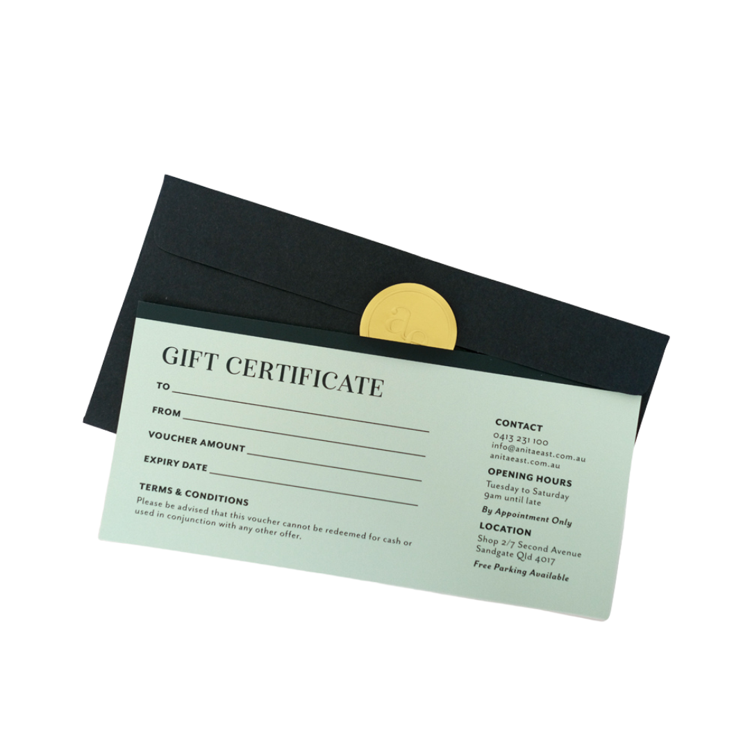 Gift Vouchers - Anita East Medispa Products Only