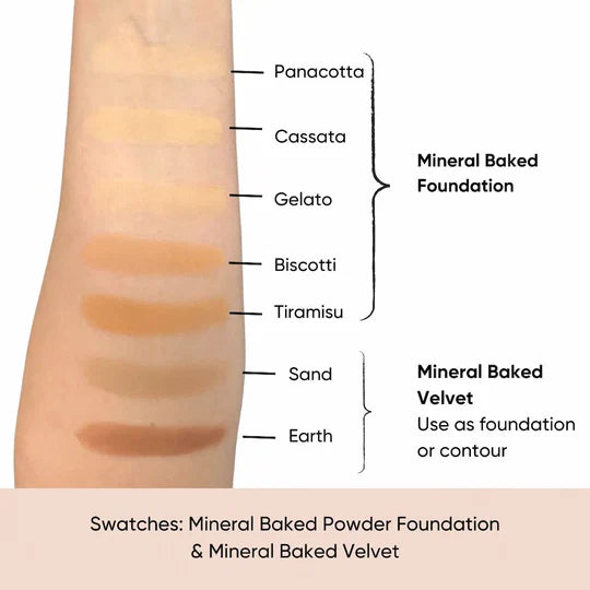 Issada Mineral Baked Powder Foundation - Cassata