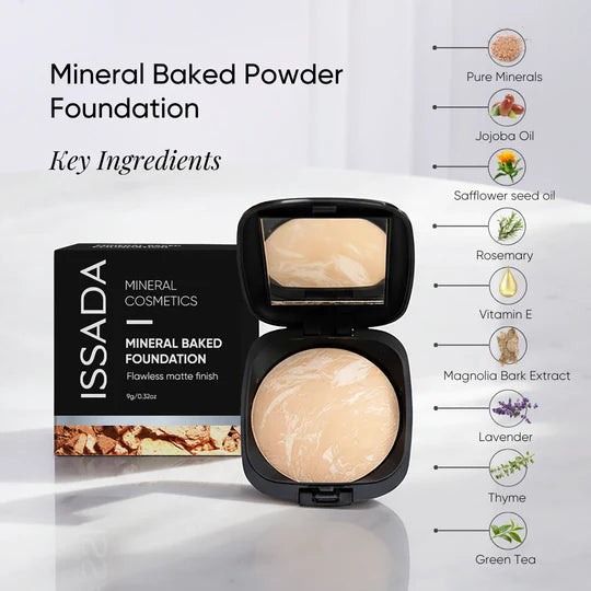 Issada Mineral Baked Powder Foundation - Cassata