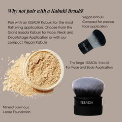 Issada Mineral Luminous Loose Powder Foundation - Latte